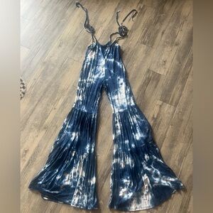🆕 Tie Dye Blue jumpsuit ☀️